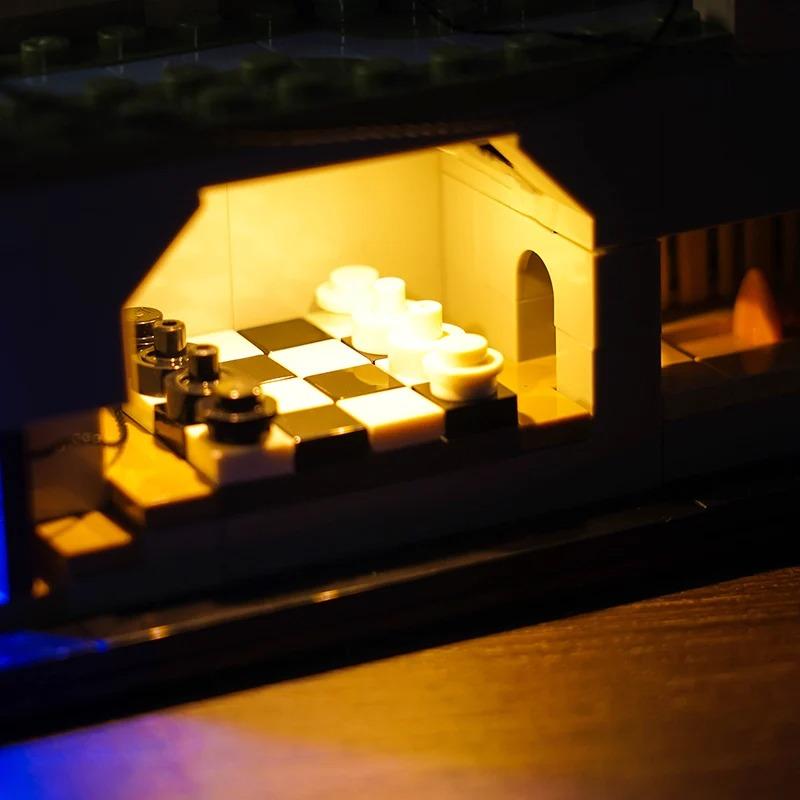 MOC LEGO レゴ 76419 互換 ハリーポッター ホグワーツ 城全貌 LED