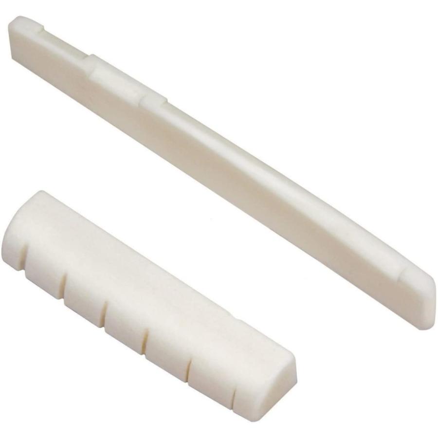 高品質 よく鳴る 牛骨ナット サドル セット アコギ メンテナンス 音質