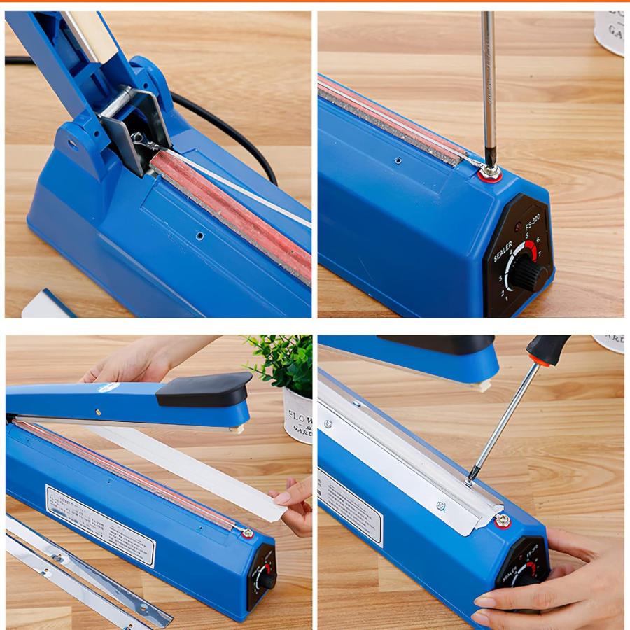 40cm 5セット 卓上 シーラー ヒートシーラー 2mm幅 ヒーター線 40cm 5セット 卓上 シーラー ヒートシーラー 2mm幅 ヒーター線
