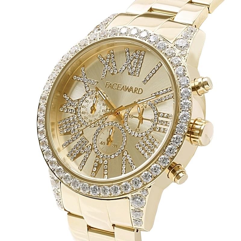 腕時計 スワロフスキー ジルコニア ビックフェイス メンズ watch 腕時計 スワロフスキー ジルコニア ビックフェイス メンズ watch