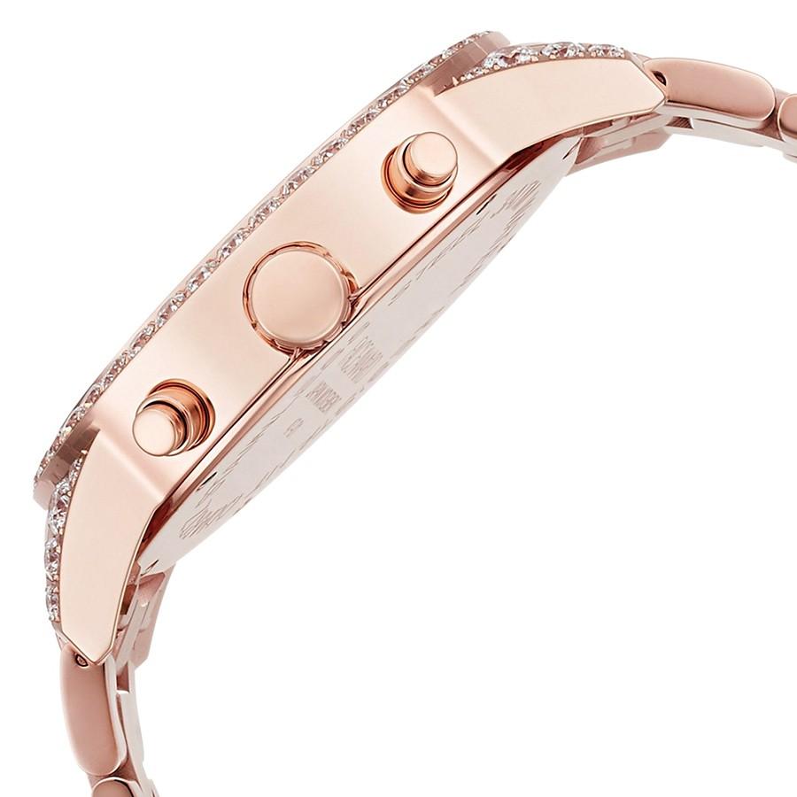 腕時計 スワロフスキー ジルコニア メンズ ゴールド watch FACEAWARDの画像