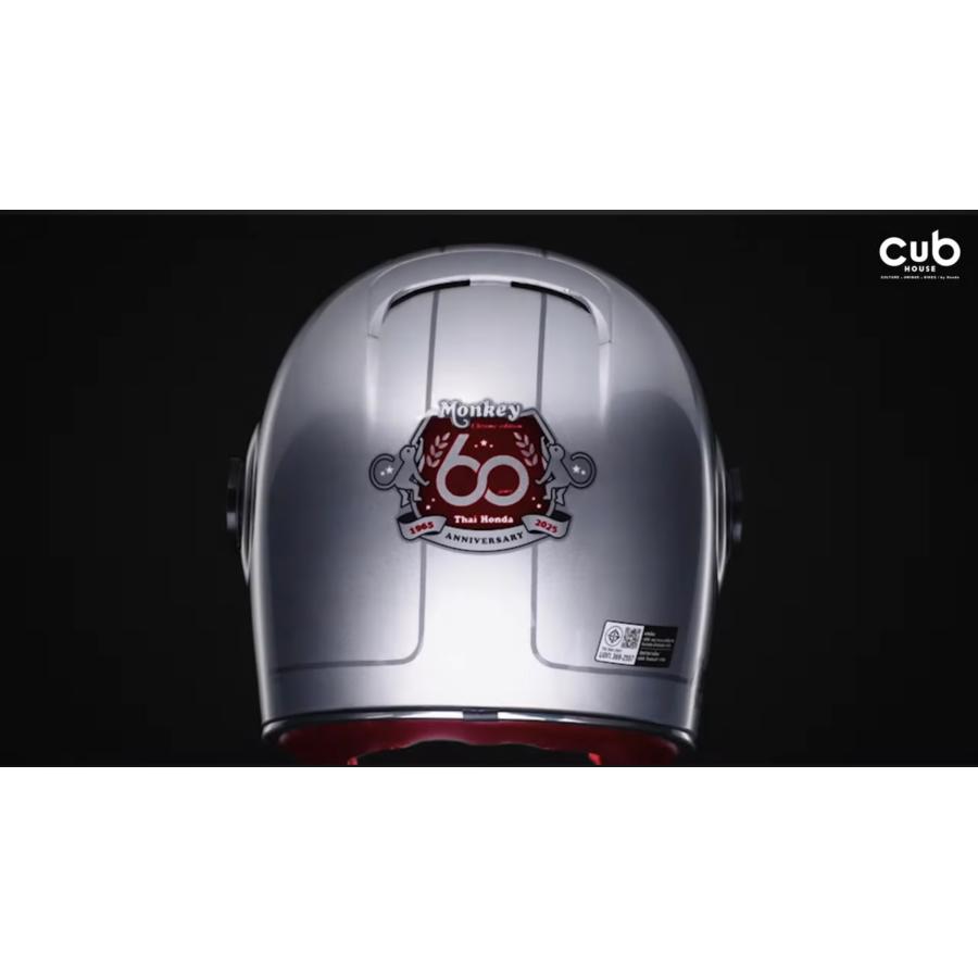 タイ　ホンダ　60周年記念　限定モンキー　シリアルNo付！　オリジナル記念ヘルメット付♪ モンキー タイホンダ60周年記念限定モデル、モンキー125Chrome limited