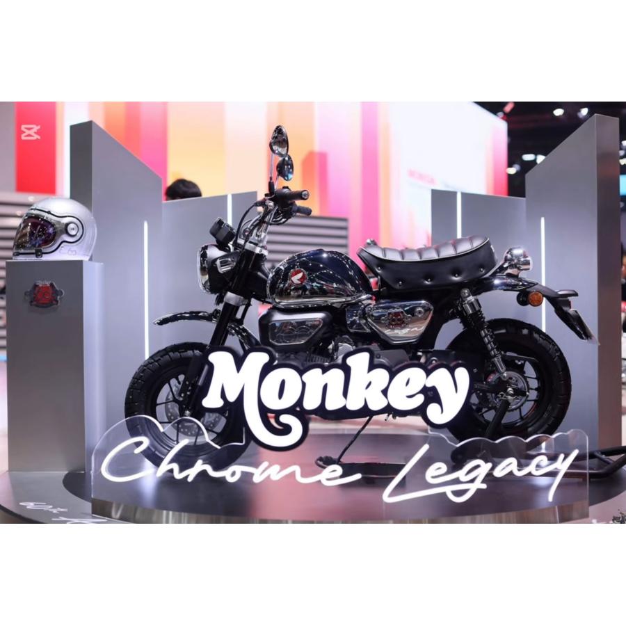 モンキー タイホンダ60周年記念限定モデル、モンキー125Chrome limited