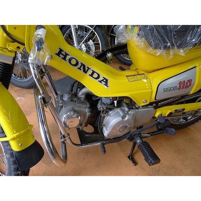 CT110用ブッシュバー、ステンレスポリッシュ済み、軽量で、邪魔にならない大きさです。入荷済み。_4