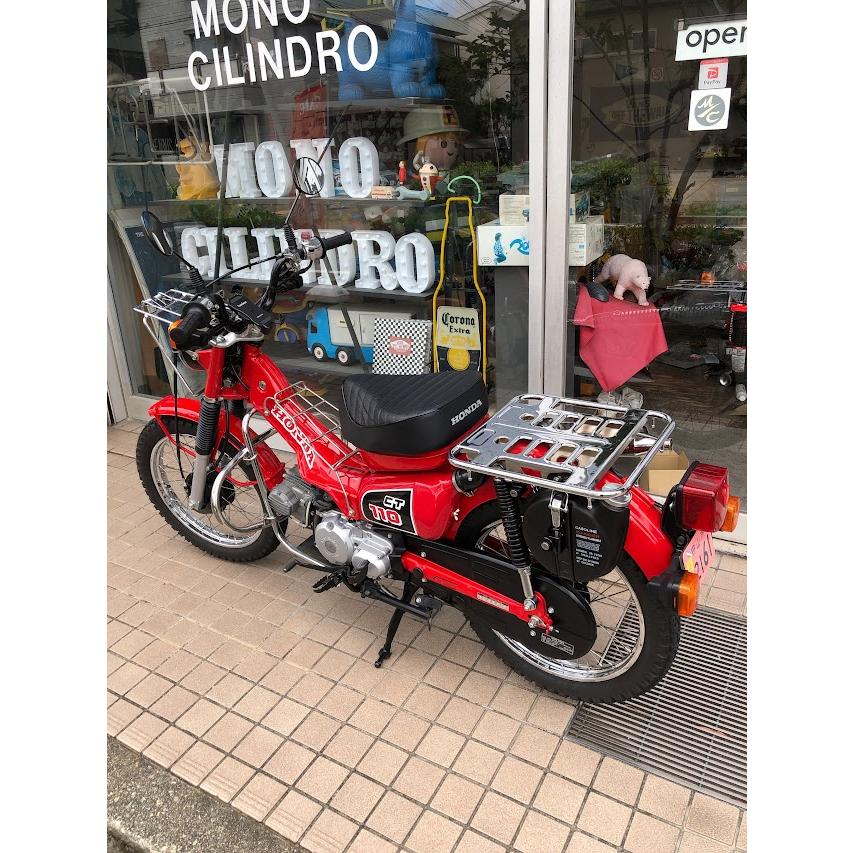 CT110用ブッシュバー、ステンレスポリッシュ済み、軽量で、邪魔にならない大きさです。入荷済み。_7