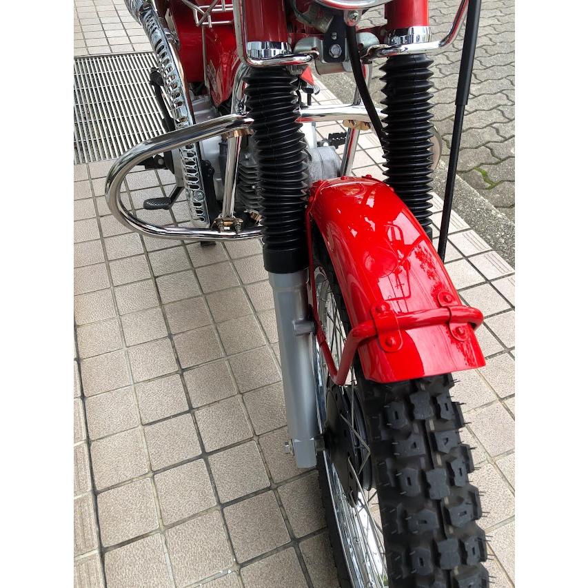 CT110用ブッシュバー、ステンレスポリッシュ済み、軽量で、邪魔にならない大きさです。入荷済み。_9