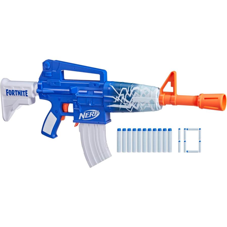 Hasbro ナーフ フォートナイト BLUE SHOCK 電動ブラスター 10 Hasbro ナーフ フォートナイト BLUE SHOCK 電動ブラスター 10