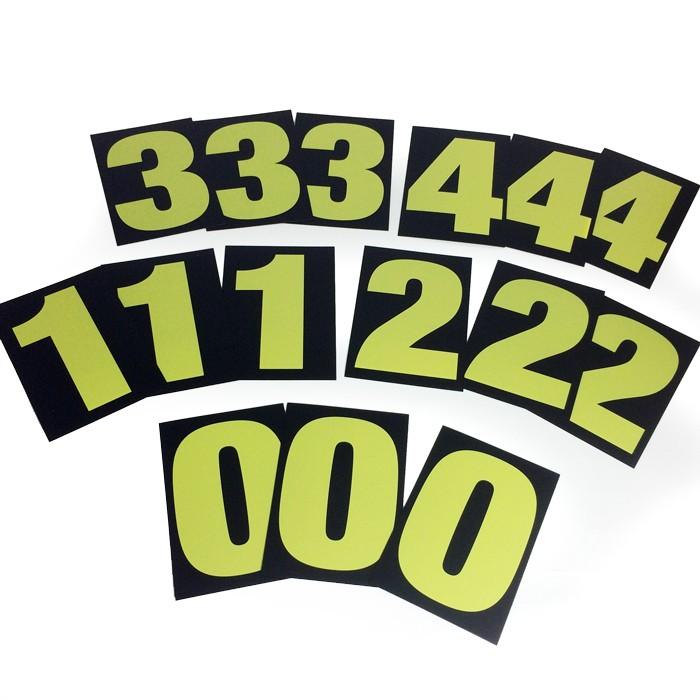 SPARCO スパルコ ピットボード 用 NUMBER CARD SET ナンバー 36