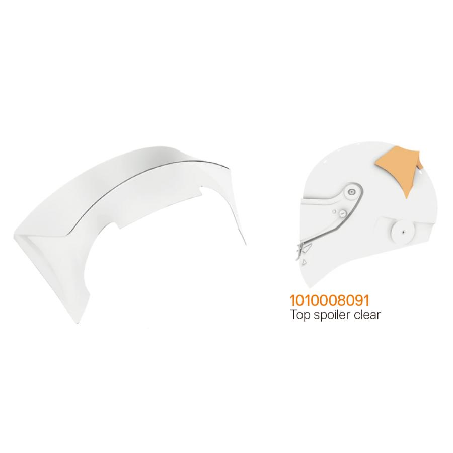 Schuberth シューベルト ヘルメット オプションパーツ Top Spoiler Clear Sf3用 Sp1 スポイラー リア クリアー １着でも送料無料 トップ Sf2