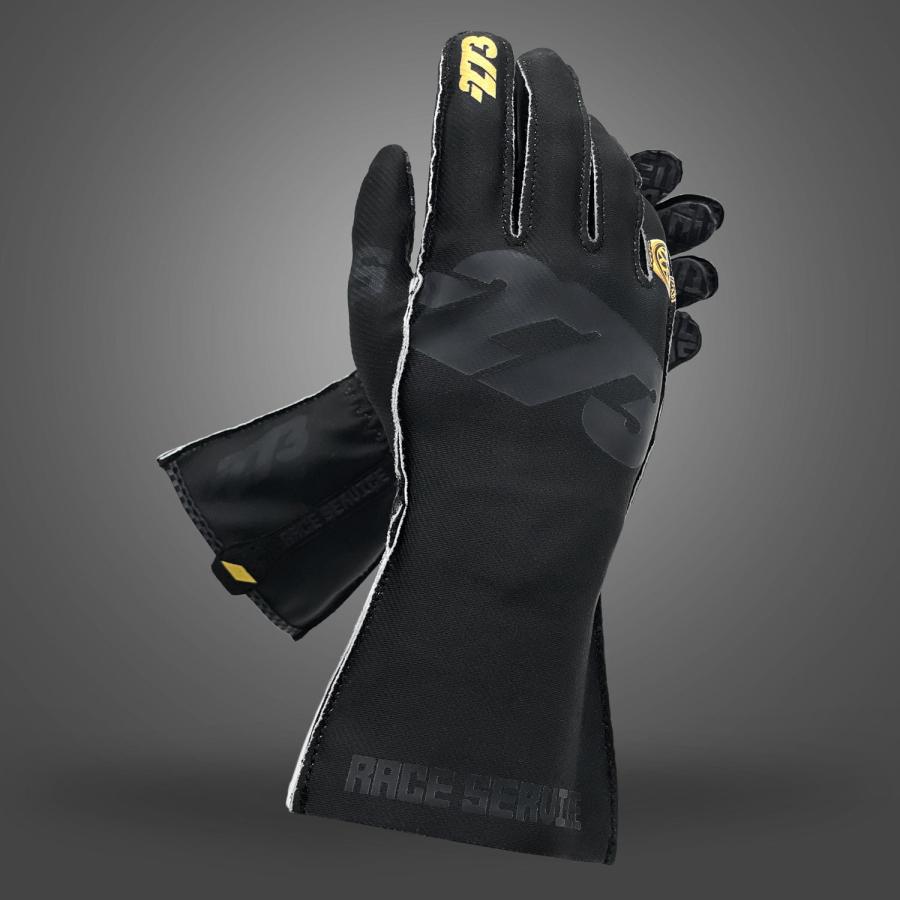 273 RACE SERVICE レーシンググローブ レースサービス ブラック