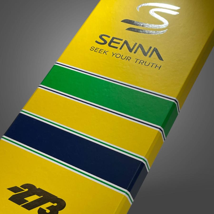 273 レーシンググローブ AYRTON SENNA ブラック BLACK×WHITE