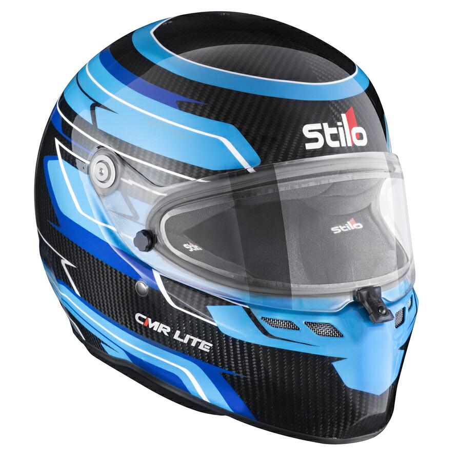 STILO HELMET ST6 CMR LITE GRAPHIC EDITIONS CARBON×BLUE SNELL 2016 レーシング ...