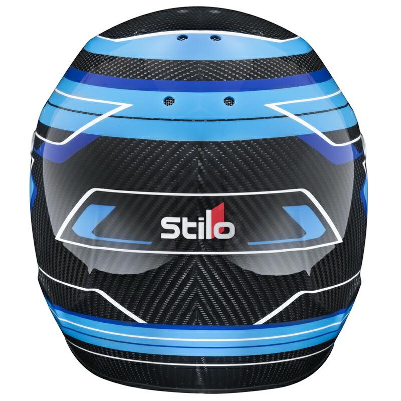 STILO HELMET ST6 CMR LITE GRAPHIC EDITIONS CARBON×BLUE SNELL 2016 レーシング ...
