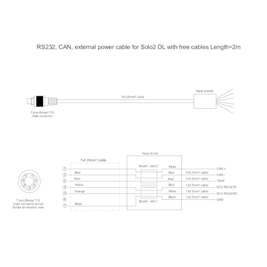 AIM SOLO 2 DL GPSラップタイマー・データーロガー ユニット ECTポート・CAN拡張ポート装備モデル｜monocolle｜13