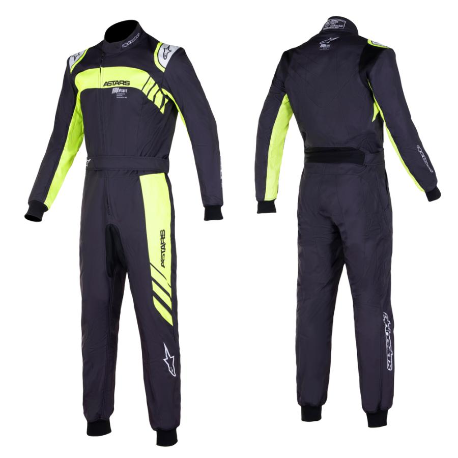 アルパインスターズ KMX-9 V3S SUIT GRAPHIC3 ブラック×イエロー