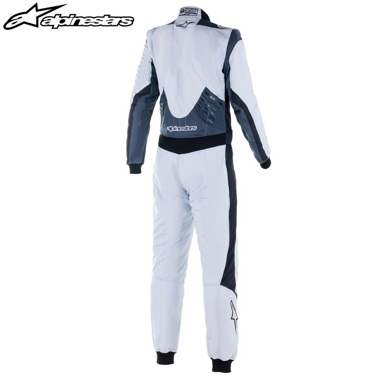 在庫限り：アルパインスターズ GP PRO COMP V2 SUIT シルバー×ブルー×アスファルト×ブラック レーシングスーツ FIA8856-2018公認モデル (3352022-1904)の画像