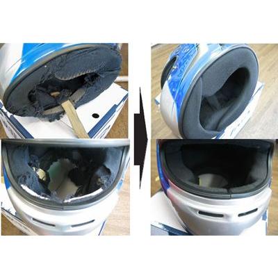 Arai アライ ヘルメット GP-6系 内装交換　(メーカーまでの送料込み)｜monocolle｜02