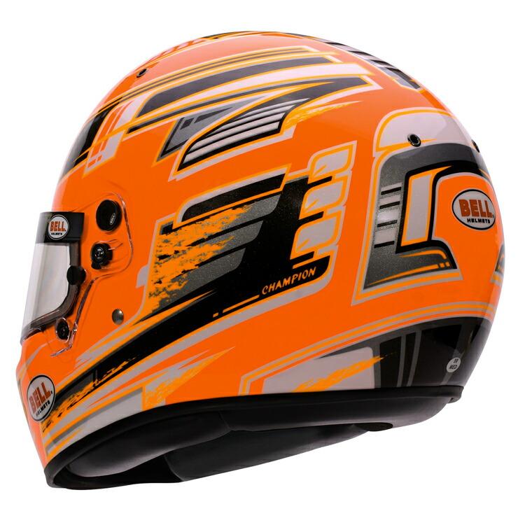 BELL RACING KC7-CMR CHAMPION オレンジ×アンスラサイト SNELL-FIA CMR