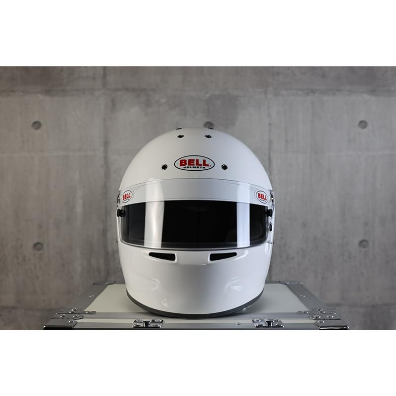 BELL RACING ヘルメット GT5 SPORT ホワイト HANSクリップ付 FIA公認 