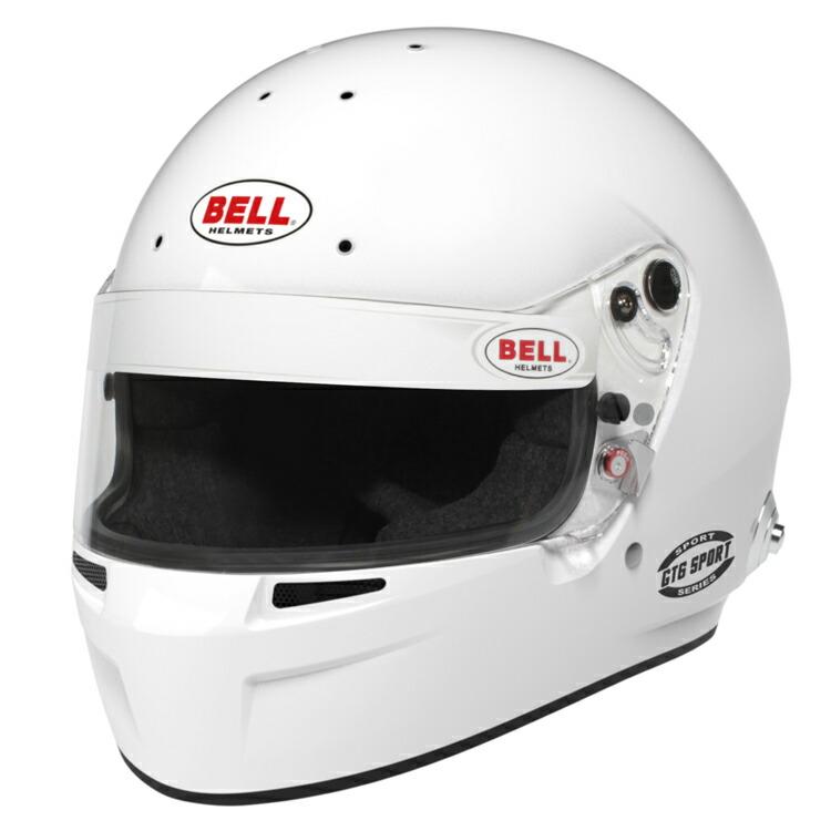 BELL（ベル） BELL RACING GT6 SPORT グロスホワイト HANSクリップ装備