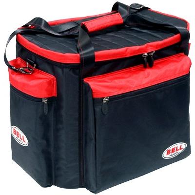 BELL RACING BAG ヘルメット・ギア バッグ ブラック×レッド (2120003)｜monocolle