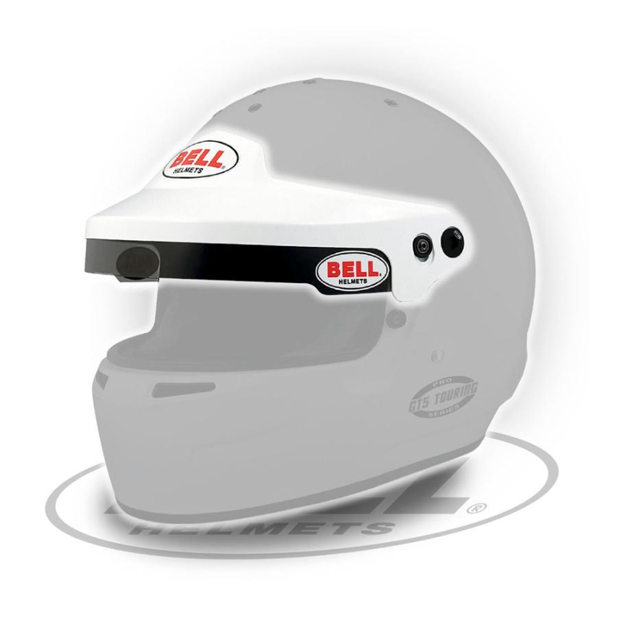 BELL RACING ヘルメット用 PEAK VISOR ピークバイザー ホワイトGT5 / GT5 SPORT用 オプションパーツ