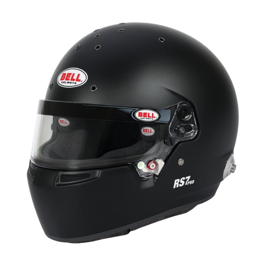 BELL（ベル） ELL RACING RS7 PRO マットブラック HANSクリップ装備