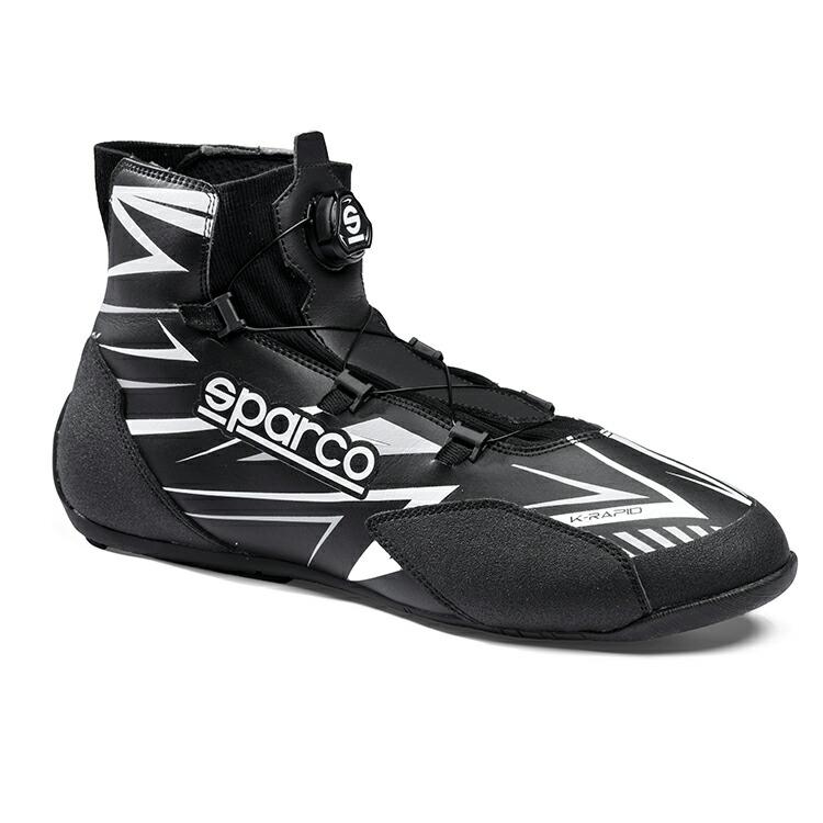 SPARCO スパルコ K-RAPID ROTOR レーシングシューズ ブラック FIA8877
