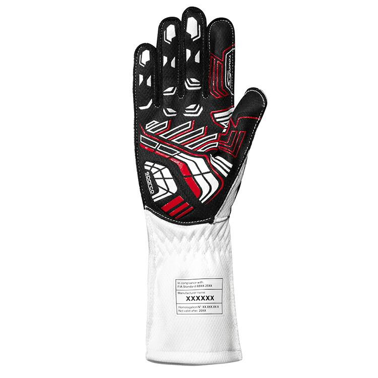 SPARCO スパルコ K-ARROW+(PLUS) GLOVE ホワイト FIA 8877-2022公認