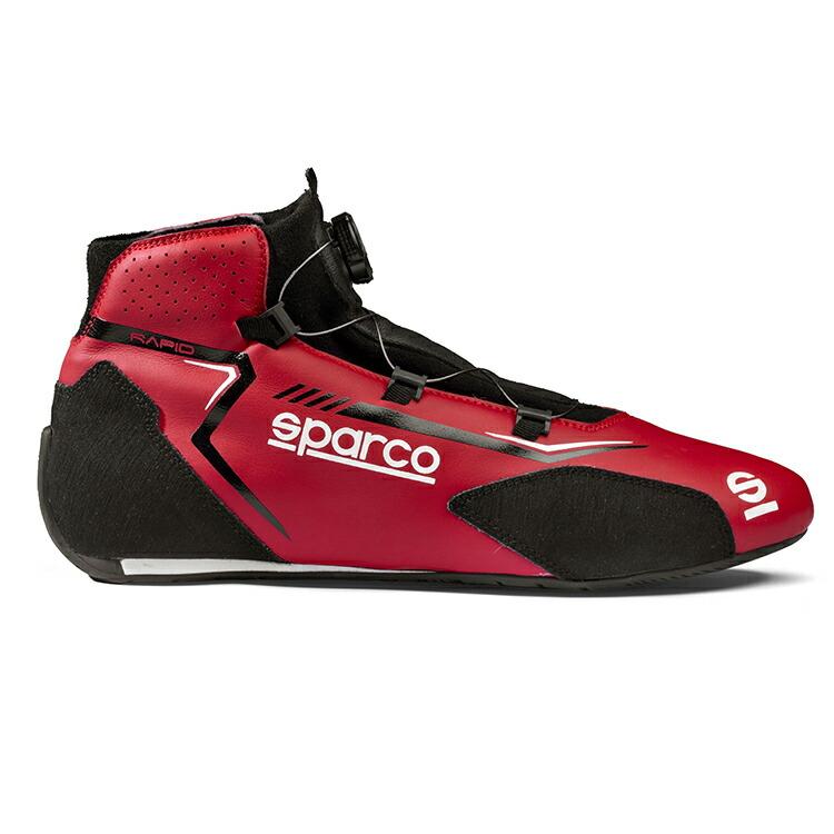 SPARCO スパルコ RAPID ROTOR レーシングシューズ レッド×ブラック 