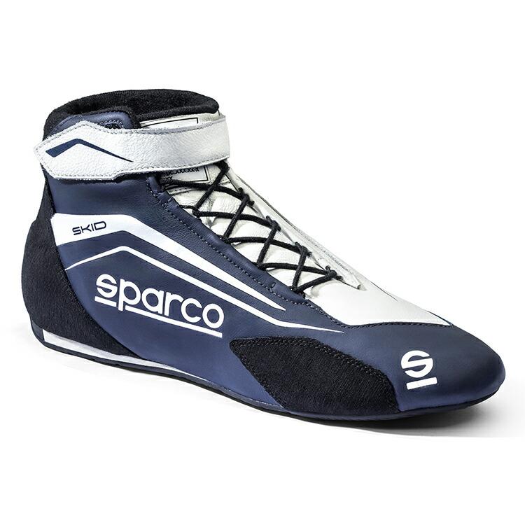 SPARCO スパルコ SKID レーシングシューズ ネイビーブルー×ブラック 