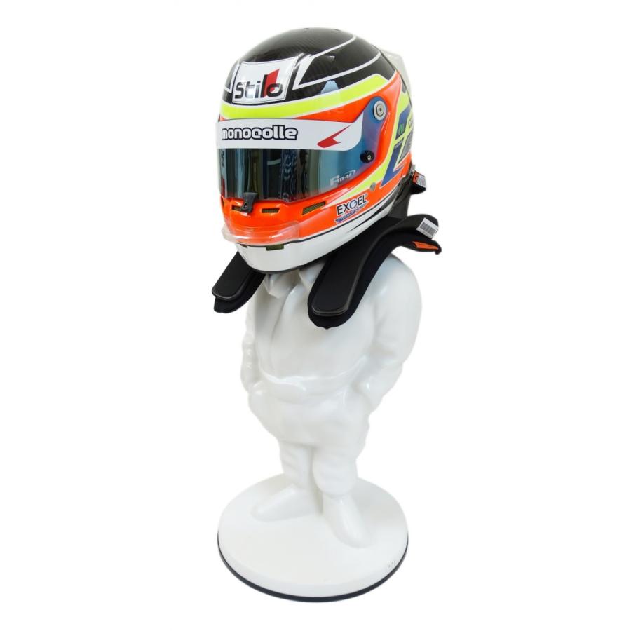 ヘルメット スタンド ディスプレイ人形 無塗装（塗装用 荒仕上げ