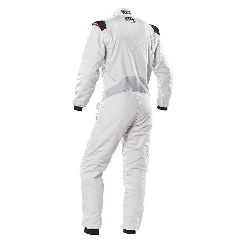 OMP FIRST-S SUIT MY2020 グレー(083) レーシングスーツ FIA8856-2018公認 SILVER｜monocolle｜02