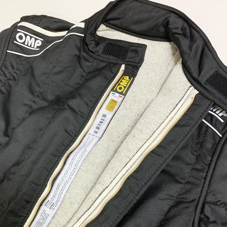 OMP SPORT SUIT ブラック レーシングスーツ FIA8856-2018公認 (IA0