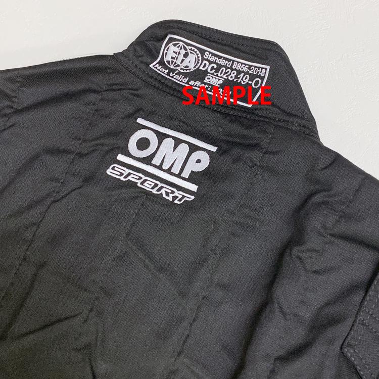 OMP SPORT SUIT ブラック レーシングスーツ FIA8856-2018公認 (IA0