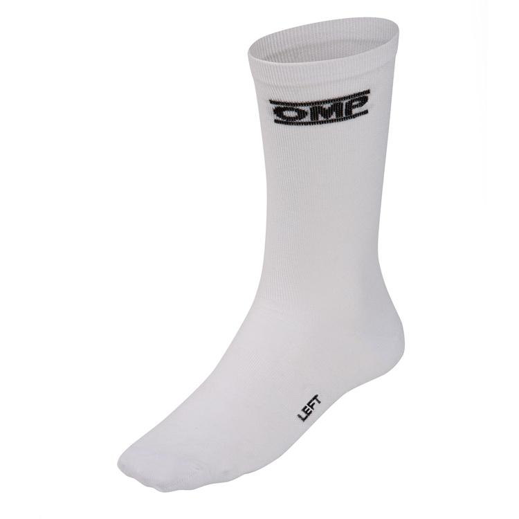 OMP インナーウエア TECNICA SOCKS ソックス ホワイト FIA公認8856