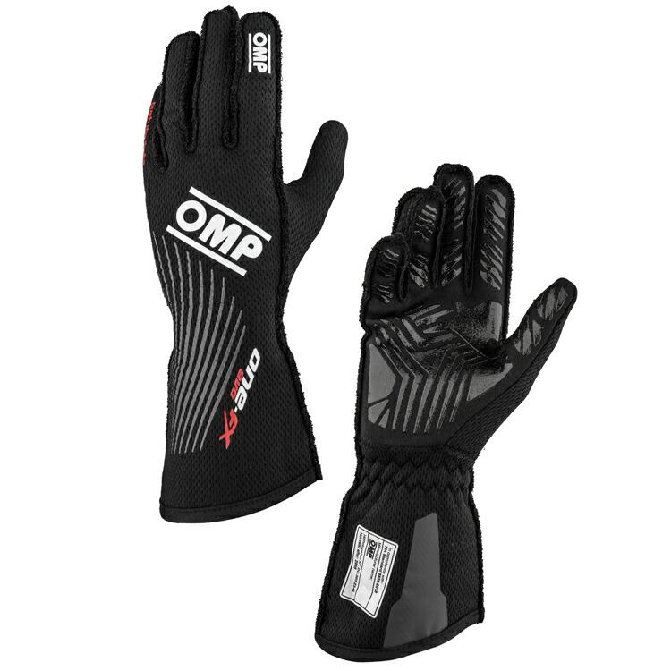 OMP ONE EVO FX GLOVE ブラック(071) レーシンググローブ FIA公認8856