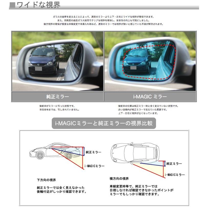 i-magic カラーワイドミラー 親水タイプ MAZDA CX-5用　※受注生産品につき納期約1〜2ヶ月前後｜monocolle｜02