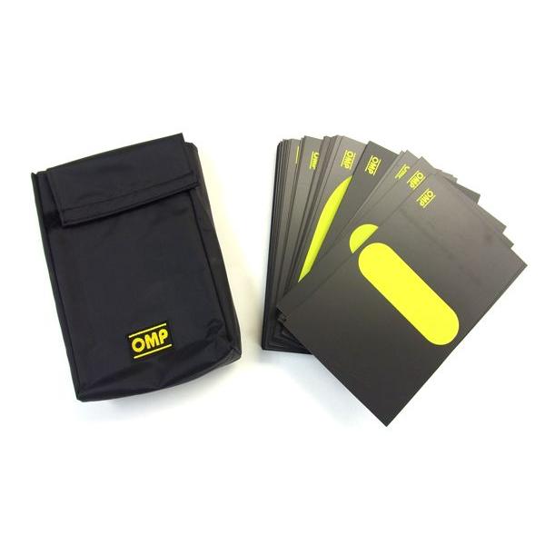 OMP ピットボード用 ナンバーカードセット 42枚組 (NC0-1069) SET