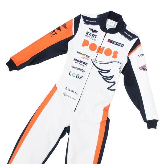 monocolle MARINA KART SUIT カートスーツ セミカスタムデザイン製作 10 SUZUKAレーシングカート・公認 FIA 8877-2022 Grade1 Homologation Standard 受注生産の画像