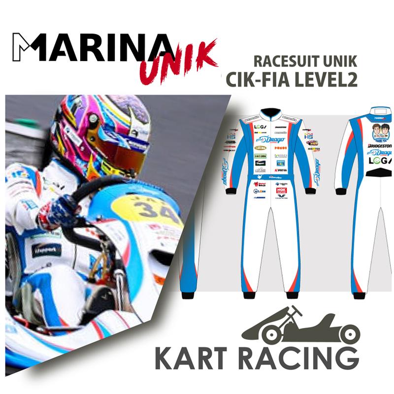 monocolle MARINA UNIK レーシングカートスーツ オリジナル monocolle MARINA UNIK レーシングカートスーツ オリジナル
