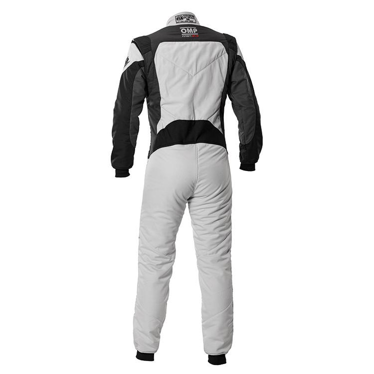 OMP FIRST EVO SUIT ライトグレー×アンスラサイト (089) レーシングスーツ FIA8856-2018公認モデル (IA0-1874-A01-089) MY2025の画像