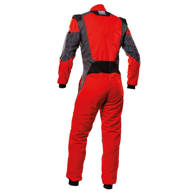 OMP TECNICA HYBRID SUIT レッド×ブラック (060) レーシングスーツ FIA8856-2018公認モデル (IA0-1864-A01-060) MY2022の画像