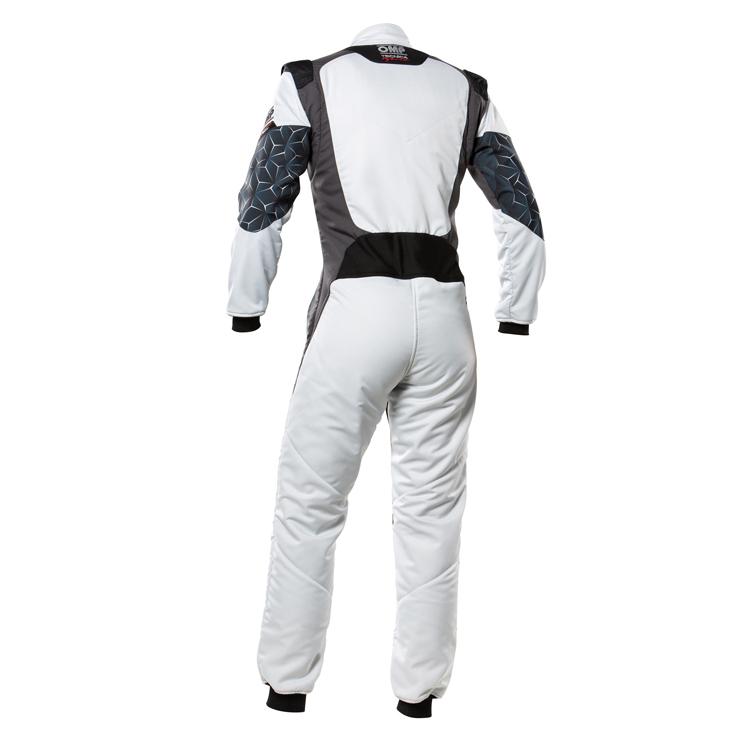 OMP TECNICA HYBRID SUIT ライトグレー×ブラック (089) レーシングスーツ FIA8856-2018公認モデル (IA0-1864-A01-089) MY2022の画像