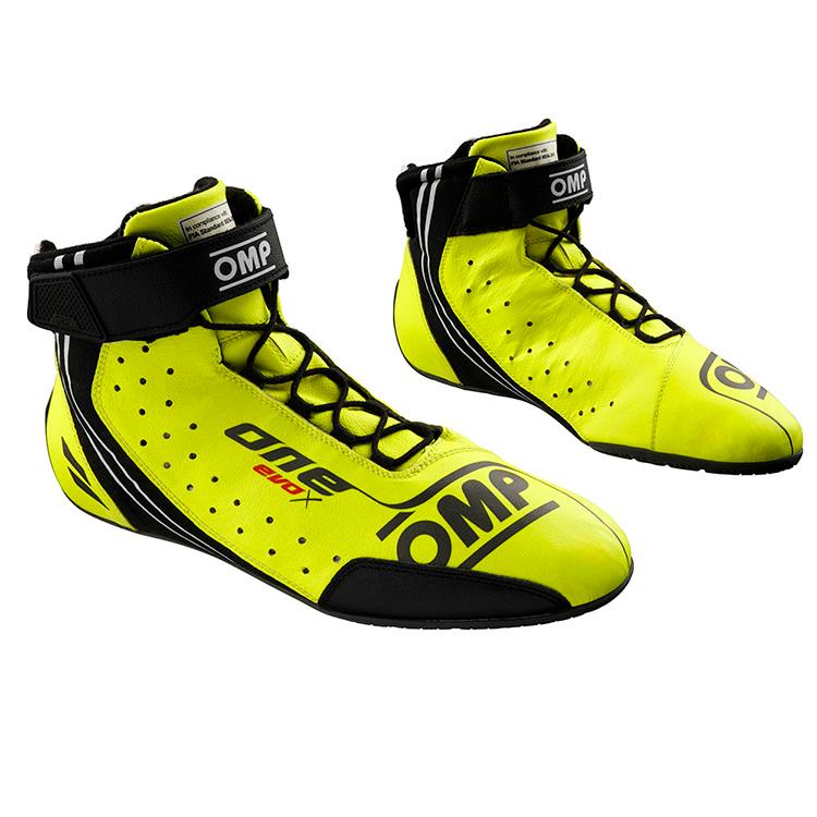 OMP ONE EVO X SHOES イエロー MY2024 レーシングシューズ FIA OMP ONE EVO X SHOES イエロー MY2024 レーシングシューズ FIA
