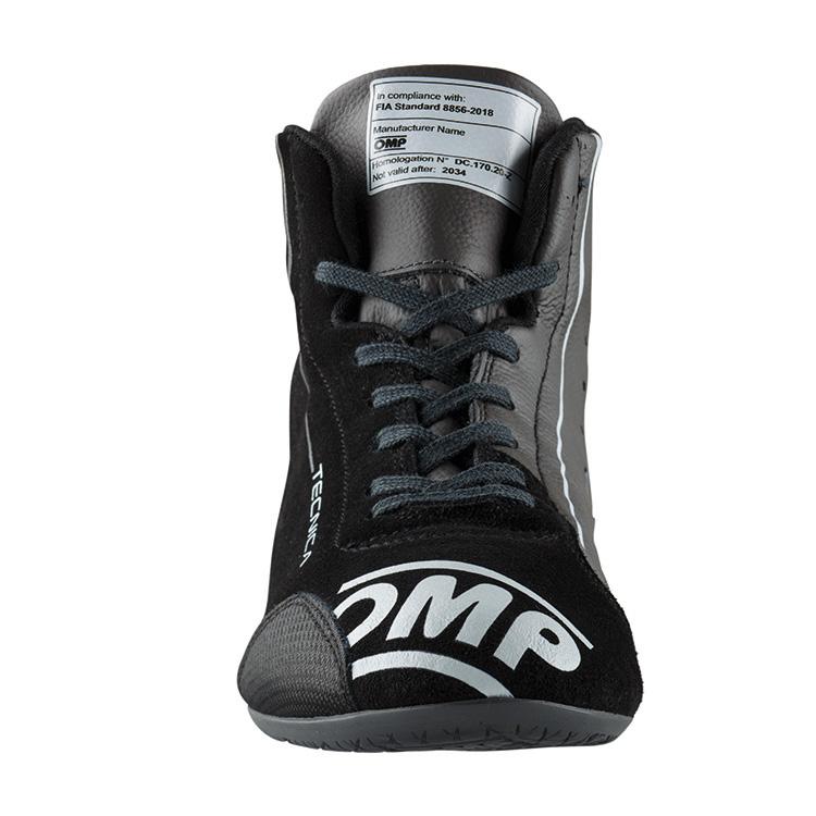 OMP TECNICA SHOES ブラック×アンスラサイト(077) レーシングシューズ 