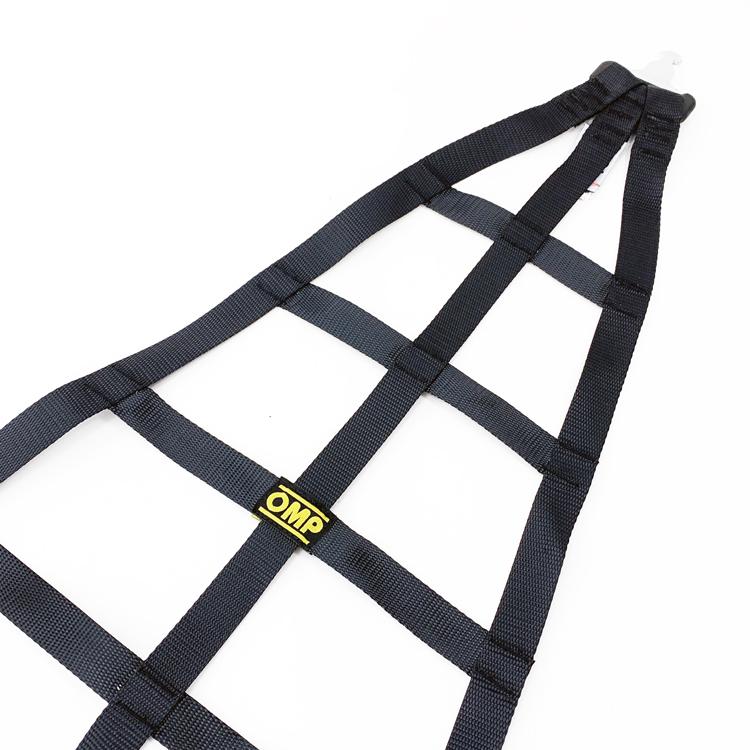 OMP レーシングネット NA1876 ウインドーネット ブラック FIA8863-2013