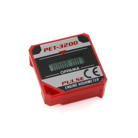 OPPAMA デジタルアワーメータ エンジン稼働時間積算計 PET-3200R 