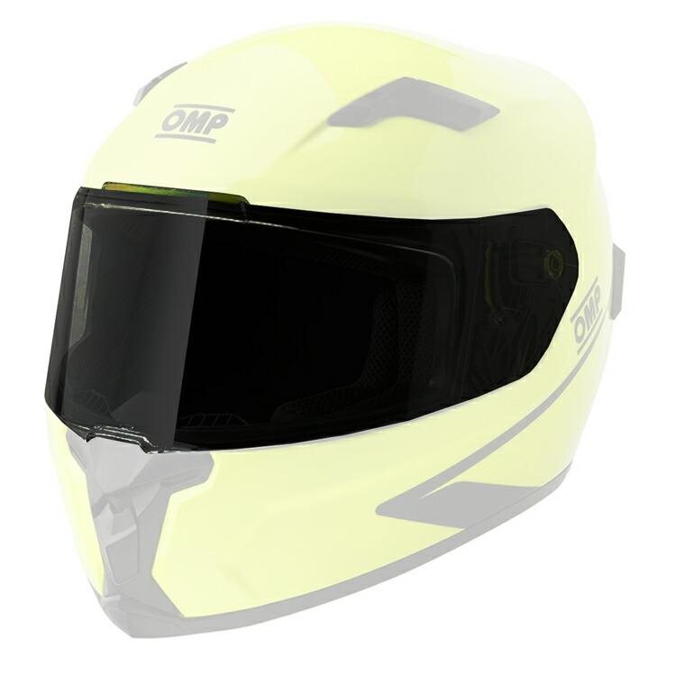 OMP HELMET CIRCUIT EVO2 ヘルメット専用 ダークスモークバイザー 純正