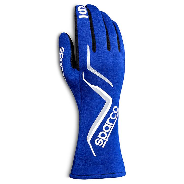 在庫限り：SPARCO スパルコ LAND2022 GLOVE ブルー レーシンググローブ 